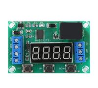YX - SJ13 Time Relay Module 24V DC Timer Delay Cycle Control Board with 20A Maximum Current and 31 Working Modes Adjustable Delay Time 0.01 Second to 999 Minutes for Automatic (24V)