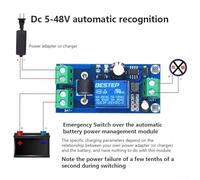 YX850 Advanced Lithium Battery Module Automatic Switch to Uninterrupted Power at 5V and 48V
