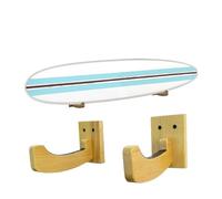 YXADGML Balance Board Storage Rack Wooden Surfboard Rack For Wall Ski Snowboard Storage Hanger For Garage Farmhouse Garden Patio Beach House Surfing Gear