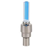 YXADGML Bike Wheel Lights Multi Colour Neon Bike Spoke Light Wheel Tire Nozzle Valve Caps Lamp Cycling Warning Head Rear Light For Bicycle Motorcycles(Blue)