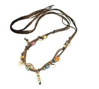 YXADGML Boot Chains 1 PCS Winter Snow Boots Shoes Chain Personalized Bead String Shoe Charms Shoes Decoration Accessorie(Colorful pearl shell)