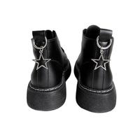 YXADGML Boot Chains 2pcs Cute Woman Boots Chains Charms Shoe Buckles Canvas Board Jewelry Shoes Accessories Shoe Creative Decorations(Color-03)