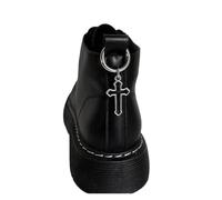 YXADGML Boot Chains 2Pcs Metal Hollow Stars Silver Hearts Pendant Boots Shoes Buckles Style Shoe Decoration Women Shoes Accessories(Color2)
