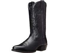 YXADGML Cowboy Boots For Women Comfortable Boots Leather Boots Knee-length Men's Boots Men Boots Casual Work Boots For Men Plus Size 46(Black,40)
