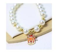 YXADGML Dog Collar Necklace Christmas Pet Collars Pearls Cat Collars Pet Necklaces Dog Christmas Necklaces Decorations(Color-03,XS(15-20cm))