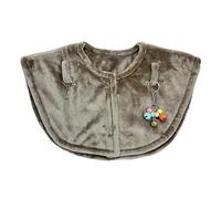 YXADGML Parrots Shoulder Protector Parrots Anti-scratch Shoulder Protector Apron Apron No More Poop On Clothes Anti-Scratch Playing At Your Shoulder(Brown,Shoulder pads)