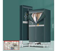 YXBDD Electric Portable Clothes Airer Dryer 1500W Heated Laundry Drying Rack Machine, Large Capacity 15kg Double Layer Dryer, Energy Efficient, Stainless Steel, Green