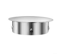 YXCNP 190-200 mm Pipes Stove Pipe Duct Cap, Insulated Flue Pipe Cap, Heat Resistant Fireplace Flue Hole Cover, Chimney Pipe End Cap, Tee Cap, Silver Chimney Hole Lid For Chimney Sewer Pipes