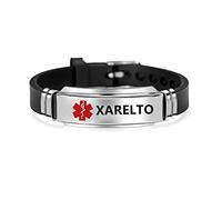 YXCZWHQ Medical Alert ID Bracelet for Women Men Silicone Wristband Bracelet | Emergency First Aid,Health Bracelet,Engraved Type 1 diabetes,Satinless Steel Adjustable Bracelet.