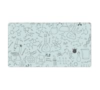 YXDVPALNE Chemistry Print Printed,Mouse Pad Large Desk Pad Computer Keyboard Mouse Mat With Non Slip Rubber Base 40 x 70 cm
