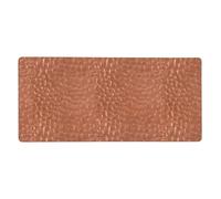 YXDVPALNE Hammered Copper Look,Mouse Pad Large Desk Pad Computer Keyboard Mouse Mat With Non Slip Rubber Base 40 x 90 cm