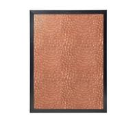YXDVPALNE Hammered Copper Look, Wall Art Prints Black Frame Decorative Painting Wall Hanging For Home 30 x 40 cm