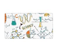 YXDVPALNE Science Lab Education Biology Chemistry,Mouse Pad Large Desk Pad Computer Keyboard Mouse Mat With Non Slip Rubber Base 40 x 70 cm