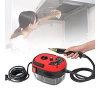 YXFAZPP 2500w 220v High Pressure Steam Cleaner, Upholstery Cleaner Machine, Hand Held Portable Steam Cleaning Machine Automatic Pumping, for Car Seat (Red)