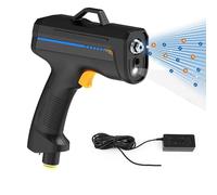 YXFAZPP Anti Static Ionizing Air Gun, Static Eliminator With Highlight Dust Detection Light, High Efficiency Anti-Static Equipment, For Dust Removal (High Frequency Ion)