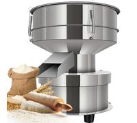 YXFAZPP Automatic Electric Vibrating Sieve, Stainless Steel Sifter Shaker Machine, 50W Sifter Shaker Machine 1350 r/min, for Flour & Herbal (15cm)