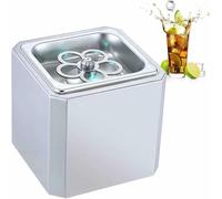 YXFAZPP Commercial Cocktail Glass Chiller,6s Quick Cooling -45℃,Tabletop CO2 Ice Cup Machine,for Bar Coffee Shop Restaurant Hotel..