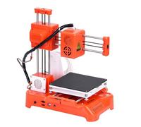 YXFAZPP Desktop 3D Printer, Toy Box 3D Printer, With Removable Magnetic Print Base, Pla Filament Removable Magnetic Plate USB Cable Tf Card Size 100 * 100 * 100mm