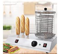 YXFAZPP Hot Dog Machines Sausage Grill Cooker Machine, Hotdog Steamer Cooker with Heating Aluminum Rod, for Breakfast Sausages, Egg Rolls Commercial