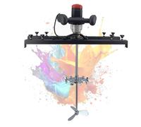 YXFAZPP Mercial 1 Ton Paint Stirring Machine,IBC Paint Mixer,3000w Electric Tank Mixer Machine,Folding Propeller,for Ink Dissolver Agitator (B)