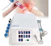 YXFAZPP Professional Extracorporeal Shockwave, 12 Functions White Body Massager, Handheld ED Electromagnetic Therapy Machine