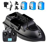 YXFAZPP RC Bait Boat for Carp Fishing with GPS, Wireless Smart Control, Dual Motors, LED Night Light, Optional High-Capacity Battery (12000mah 3 batteries)