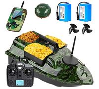 YXFAZPP RC Bait Boat with Fish Finder and GPS, Remote Control Fishing Boat for Carp Fishing, Outdoor Angling Accessory (12000mah)