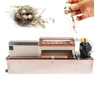 YXFAZPP Stainless Steel 70kg/h Commercial Quail Egg Sheller Electric Quail Egg Peeler Machine 25W Automatic Processing Peeling Tool for Boiled Quail Egg