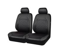 YXFCD Car Seat Cover For Dacia Sandero Stepway 2020-2024,Front Seat And Headrest Covers Comfortable Breathable Nonslip Protector Easy Clean Interior Accessories,A/Black