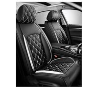 YXFCD Car Seat Covers for Dacia Duster III Full Hybrid Multi-Mode 2024, Leather Front and Rear Protectors (3D Automotive Interior) Waterproof Nonslip Interior Accessories,A/White