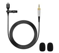 YXG Headworn Earset Over Ear Hanging Mic Beige Low Profile Light-Weight Microphone Compatible with Sennheiser Wireless System Bodypack Transmitter, with 3.5mm Female Screw Plug