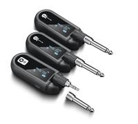 YXG - UHF wireless guitar system wireless guitar transmitter rechargeable audio receiver wireless transmitter receiver 20 channel transmission range for electric guitar