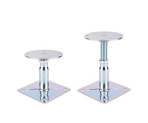 YXGJDP 2 Pack Adjustable 3½" to 6" Floor Jack，Mini Screw Jack，Adjustable Support Jack for The Floor,Post Floor Joist Jack,RV Step Stabilizer,House Jacks for Leveling.