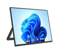 YXH-LPMM 14-Inch Portable Monitor Touchscreen 1920 * 1080 HDR Low Blue Light for game console Loptop Cell Phone PC Extension,16in