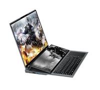 YXH-LPMM 16-Inch Main Screen + 14-Inch Secondary Screen, Dual Memory/Dual Hard Drives/Dual Graphics Cards, Secondary Screen Supports Touch,8Gmemory+1TBharddrive