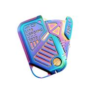 YXHGNNS EDC Metal Slider, Push Card Decompress Haptic Toy Portable Stress Relief Office Desk Toy, Gift for Father, Brothers, Boyfriend and Grandpa's
