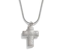 YXHOPELY Gold/Silver Cross Necklace for Women Classic Cross Necklace Exquisite Diamond Inlaid Cross Pendant Necklace Fashionable Small Cross Necklace For Women Is An Energy Belief Jewelry, Titanium