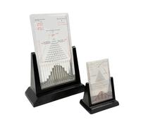 YXHXWKJ Galton Board Plum Blossom Machine Probability Demonstration Model With Bell Curve, Physics Lab Teaching Tool(Small)