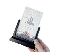 YXHXWKJ Galton Board Plum Blossom Machine Probability Demonstration Model With Bell Curve，Teaching Tools(Small)