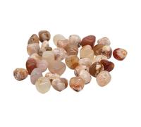 YXINAER Aquarium Gravel Malachite Tumbled Stones Bulk Crystals Reiki Polished Real Gemstone Aquarium Decoration Material for Jewelry(Color 10,100g)