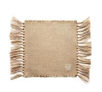 YXINAER Braided Rug for Home Jute Rug Area Rugs Macrame Table Runner Tables Cloth Decoration Carpet with Tassels Badroom Floor Mats Room Decor(35x170cm)