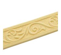 YXINAER Dado Rail Self Adhesive Foam Wall Edge Strip Stickers Self Adhesive Waterproof Baseboard Corner Waist Line Sticker Border Home Decor(230cm x 5cm x 4mm-09)