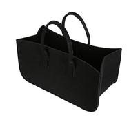 YXINAER Large Felt Storage Bag Felt Storage Bag Firewood Non-woven Double Handle Opening Shopping Wood Clothes Quilt