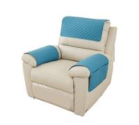 YXINAER Sofa Armrest Protectors Knitted Recliner Sofa Covers Elastic Sofa Protector Relax Armchair Cover Lounge Home(Green1 3pcs)