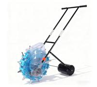 YXINHONGYUE 12 Nozzles Precision Hand Push Seeder Professional Corn Roller Seeding And Fertilizer Applicator Accurate Control of Even Sowing for Soybean, Peanut, Vegetable, Cotton