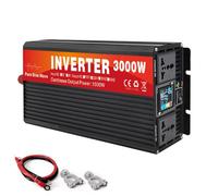YXINHONGYUE 12V TO 220V 50Hz, 3000 Watt Low Frequency Pure Sine Wave Inverter DC 12V 24V To AC 110V 60Hz/220V 50Hz Power Inverter Voltage Converter for Off-Grid Solar Systems, Home