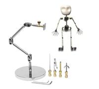 YXINHONGYUE 16CM, Small Metal Puppet Figure Skeletons Stop Motion Animation Rigging And Winder for Product Photography, And Creative Projects Stop Motion Rig (15Cm-18Cm)