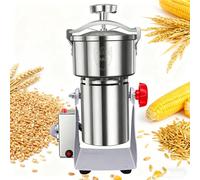 YXINHONGYUE 220V, 270° Swingable 1000G Electric Corn Grinder with Overload Protector 220V 3600W Stainless Steel High Speed Herb Powder Grinder Grind Chili Powder in 30 Seconds
