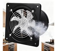 YXINHONGYUE 220V,7inch, High Wind Volume Portable Industrial Ventilation Smoke Fan Upgraded 220V 60W Low Noise Bathroom Exhaust Fan Waterproof And Explosion-Proof (8 Inch)