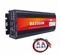 YXINHONGYUE 48V TO 110V, 50Hz 60Hz Home Power Inverter 2500W/5000W Peak Pure Sine Wave RV Inverter DC 12V 24V 48V 60V 72V DC To 240V AC Converter for Solar Systems with 2 LCD Display